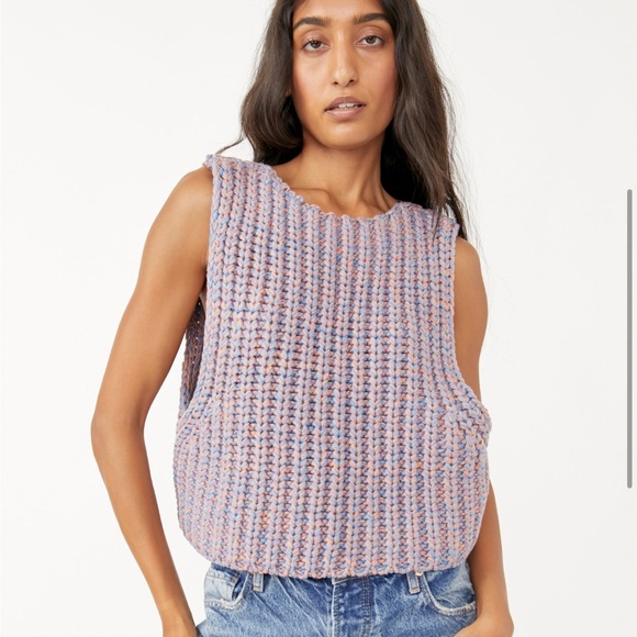 Free People Sweater Tank (reversible front and back) - Picture 2 of 5